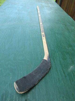Vintage Wooden 54 " Long Hockey Stick Sher - Wood Pmp Sc 5030