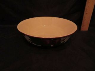 Vintage Franciscan Dinnerware Apple Pattern Serving Bowl 2 " Tall X 7 1/2 " Wide E