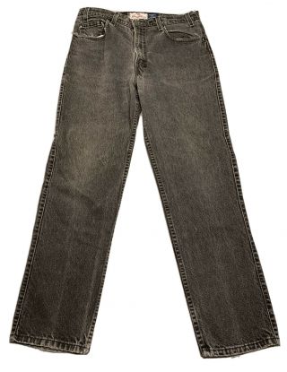 Vintage Levis 540 Jeans 34x30 Black Mens Distressed Pants Euc