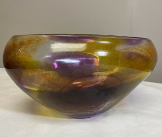 Ricardas Peleckas - Impressive Signed Oggetti Murano Art Glass Centerpiece Bowl