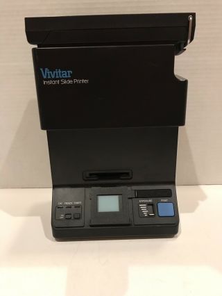 Vtg Vivitar Instant Slide Printer 35mm Slides To Polaroid Prints (Japan) (B6) 2