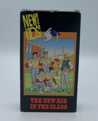 Kids On The Block : The Kid In The Class Nkotb Vintage Vhs 1990 90s Rare