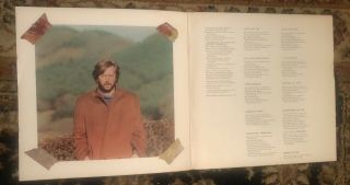 Eric Clapton Behind the Sun 1985 Vintage Vinyl LP Gatefold 3