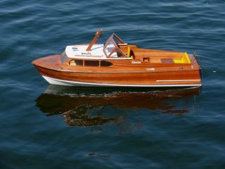 Digital Plans Only Vintage Model Boat Cabin Cruiser Queen