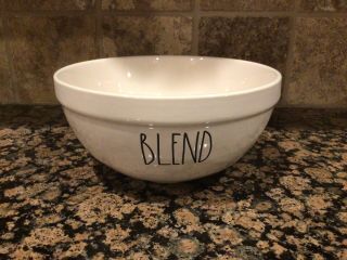 Rae Dunn By Magenta “blend” Mixing Serving Ceramic Bowl