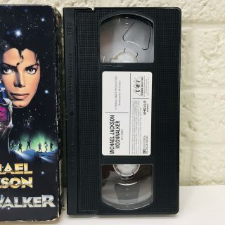 VTG‼ 1988 Michael Jackson MOONWALKER VHS CMV Enterprises • GUC‼ • S/H‼ 2