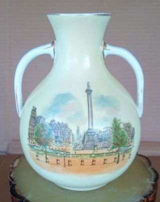 The Foley China England (pre - Shelley) Miniature Porcelain Vase 1895 - 1910 Rare
