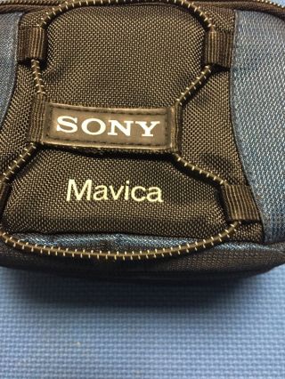 Vintage Sony Digital Mavica Carry Case Bag W Adjustable Strap