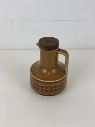 Vintage Hornsea Saffron England Collectable Vinegar Oil Jug Pourer