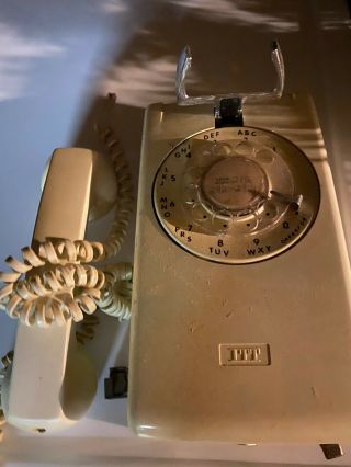 Vintage Rotary Wall Phone Telephone