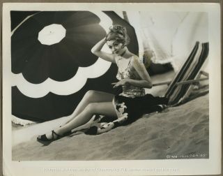 Vintage Hollywood Actress Tv Radio Photograph Constance Bennett C.  1938