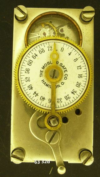 6332,  Vintage Mosler Safe Co.  Hamilton Oh.  Vault Timelock Mechanism