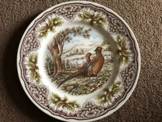 Royal Stafford Pheasant Porcelain Dinner Plate England