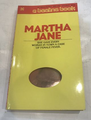 Beeline Vintage Erotic Adult Paperback Book Martha Jane 1976 Lesbian Sleaze