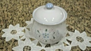 Vintage Yamaka China Japan Fascino Stonware Sugar Bowl With Lid
