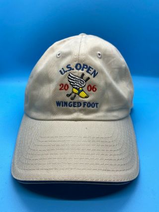 4 Vintage Us Open Usga Member Golf Hats Embroidered Ball Cap 2002 2006 2007 2009
