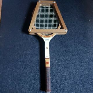 Vintage Wilson Jack Kramer Autograph Wooden Tennis Racquet