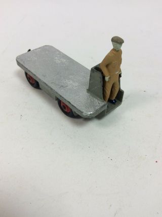 Vintage Dinky Toys Model No.  14a " B.  E.  V.  " Electric Truck " Light Grey Version "