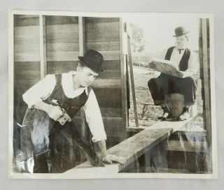 Vintage Laurel & Hardy Movie Still/publicity Photo 8 " X 10 " Print