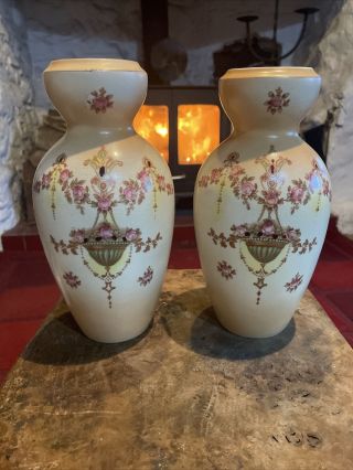 Lovely Vintage Crown Devon Vases