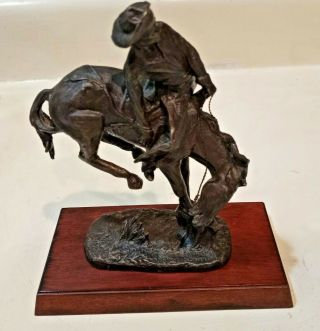 Frederic Remington Franklin Bronze Statue/sculpture The Outlaw