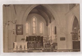 Vintage Postcard Rppc Quetta Memorial Cathedral,  Thursday Island Qld 900s