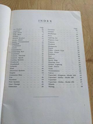 vintage 1935 FORDSON TRACTOR PARTS PRICE LIST SOFTCOVER 60 PAGES 3