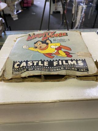 Vintage 16 Mm Film Mighty Mouse Castle Films Mighty Mouse Rides Again FullFilm 3