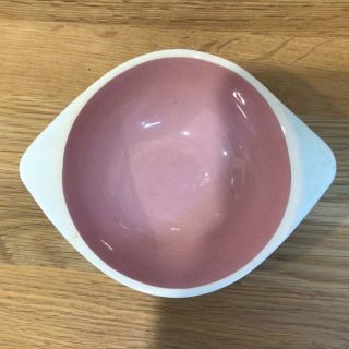 Vintage Pink And Blue Martin Boyd Ceramic Small Serving Bowl 454