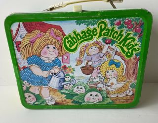 Cabbage Patch Kids (1983) Metal Lunch Box Vintage