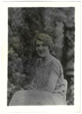 Silent Film Legend Mary Pickford Unseen Charles Sheldon Vintage 1920s Photograph