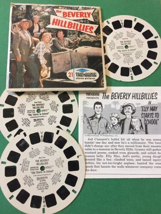 View - Master,  The Beverly Hillbillies,  1963 Tv Show,  Set Of 3 Reels Vintage Slide