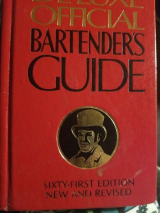 Vintage 1979 Mr.  Boston Deluxe Official Bartenders Guide 60th Edition