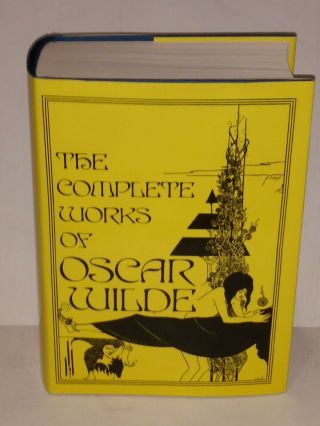 The Complete Of Oscar Wilde Vintage Galley Press 1987 Hc Dj 1114 Pages