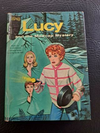 1963 Vintage Lucy And The Madcap Mystery Hardback Book