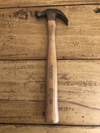 Vintage Craftsman Hammer.  Model Maker.  Size 4.  5 Oz Claw Hammer.