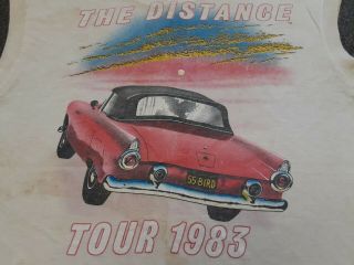 Vtg 80s Bob Seger & Silver Bullet Band 1983 Concert Tour Tank T Shirt Medium ?