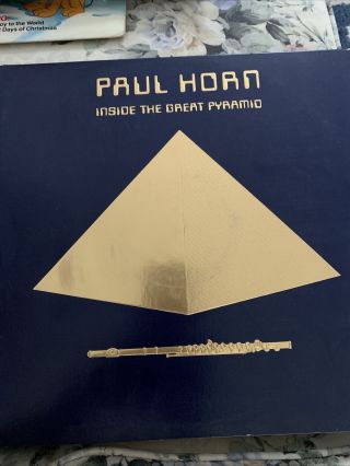 Vintage Vinyl Paul Horn Insude The Great Pyramid