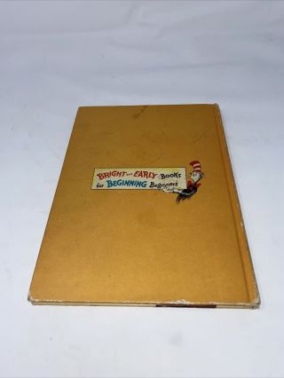 VINTAGE DR.  SUESS BOOK HAND,  HAND,  FINGERS,  THUMB 1969 2