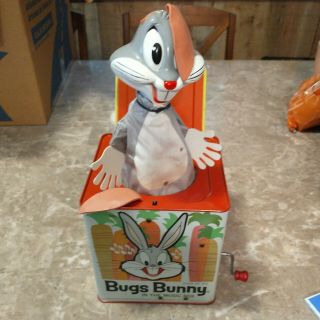 Vintage 1962 Matty Mattel Toymakers - Bugs Bunny In The Music Box Warner Bros.