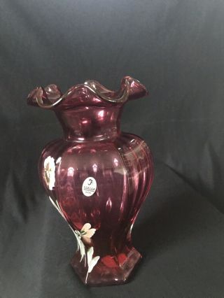 Fenton Glass 1554 CW Vase 3