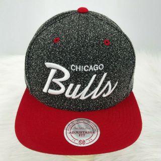 Mitchell Ness Chicago Bulls Cap Adjustable Vintage 2015
