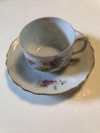 Vintage Yamaka Small Saucer & Cup Made In Occupied Japan