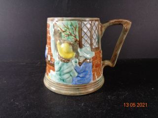 H J Wood Ltd Burslem England Mug Cup Vintage Hand Painted