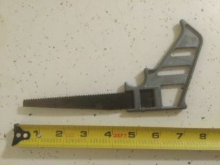 Vintage 1950s Stanley Handyman Keyhole Saw Pistol Grip - H1275 / Carpentry