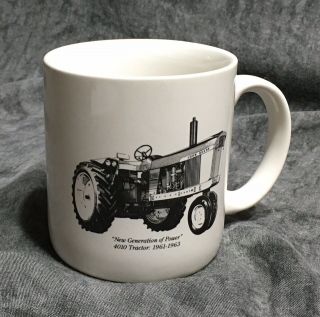 Vintage John Deere 4010 Tractor Coffee Mug “go With The Green”