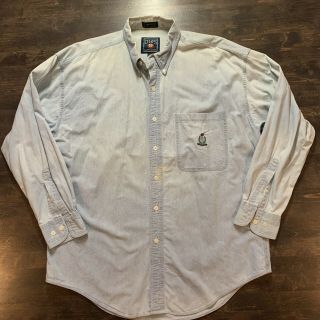 Vintage Chaps Ralph Lauren Denium Shirt Size Large