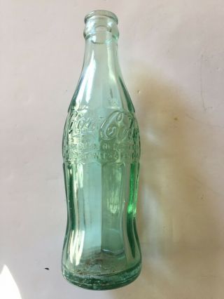 Vintage 1949 Coca - Cola 6oz.  Green Glass Bottle From Reno,  Nv