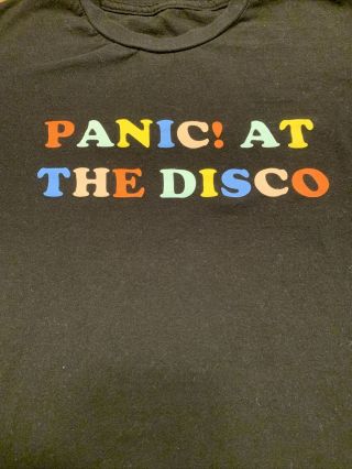 Panic At The Disco Vintage Shirt Size S A Fever You Cant Sweat Out Rare Indie