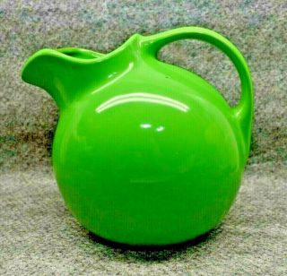 Hall Ball Pitcher With Lip Apple Green